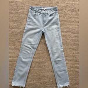 PAIGE Hoxton Slim Skinny Jeans, starman, size 26